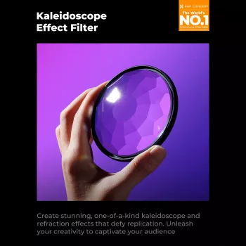 K&F Concept Nano-B Kaleidoskopo efekto filtras 77mm