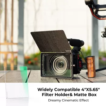 K&F Concept Black Diffusion 1/8 filtras 4x5.65 inch matte box