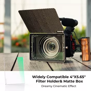 K&F Concept Black Mist 1/4 filtras 4x5.65 colio matte box sistemai (KF01.2451)