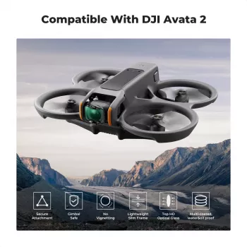 K&F Concept Nano-X apskritas poliarizacinis filtras, skirtas DJI Avata 2 dronui (KF01.2699)
