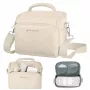 K&F Concept KF13.179V3 Sling Bag, skirta DSLR, veidrodiniams fotoaparatams, dronams, gimbalams - smėlio spalvos