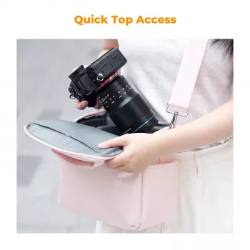 K&F Concept Sling Camera Bag, DSLR, Drone, Gimbalui, Violetinė, KF13.179V7