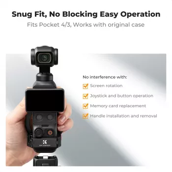 Magnetinis laikiklio dėklas, skirtas DJI Osmo Pocket 3 / 4 ir MagSafe iPhone - KF20.0021