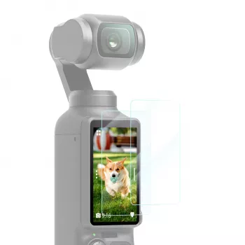 KF 2 vnt. grūdinto stiklo ekrano apsauga HD 9H, skirta DJI Osmo Pocket 3 / Pocket 4