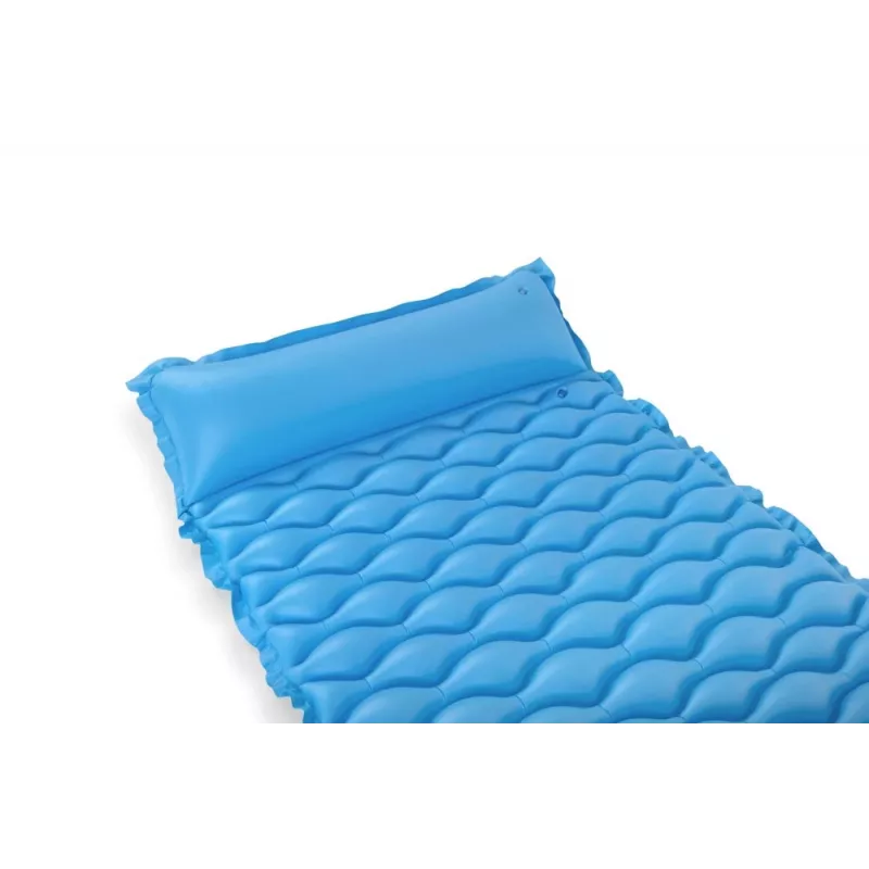 Bestway oro čiužinys 213 x 86 cm Pavillo Roll & Relax viengulis tamsiai mėlynas/pilkas