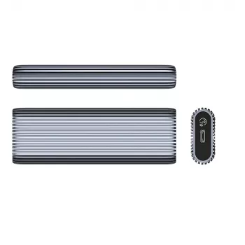 ORICO AM2C3-G2 M.2 NVMe USB-C 3.2 korpusas - pilka