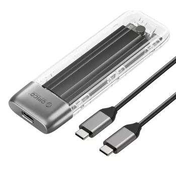 ORICO TXM2-C3 M.2 NVMe USB-C 3.2 10Gbps SSD korpusas - pilka