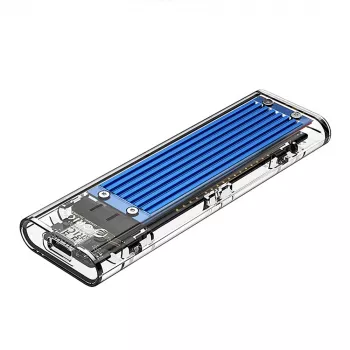 ORICO TCM2-C3 M.2 NVMe SSD korpusas USB-C 10Gbps - mėlyna