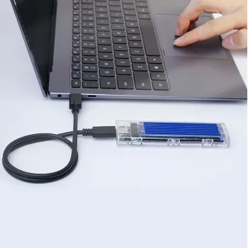 ORICO TCM2-C3 M.2 NVMe SSD korpusas USB-C 10Gbps - mėlyna