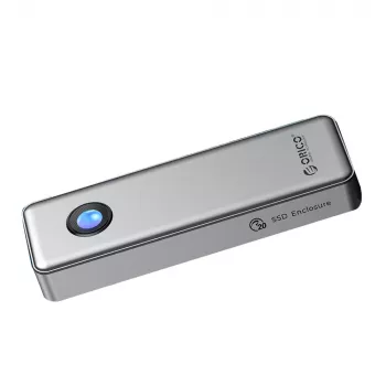 ORICO OUM2-G20 M.2 NVMe USB-C 3.2 20Gb/s korpusas - sidabrinis
