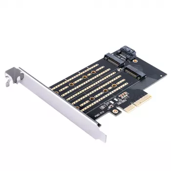 ORICO PDM2 PCIe 3.0 x4 M.2 NVMe & SATA SSD Adapter Card - Juoda