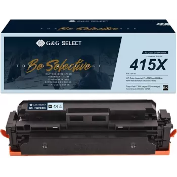 G&G Select XL Tonerio kasetė, skirta HP 415X / W2030X – juoda, didelės išeigos