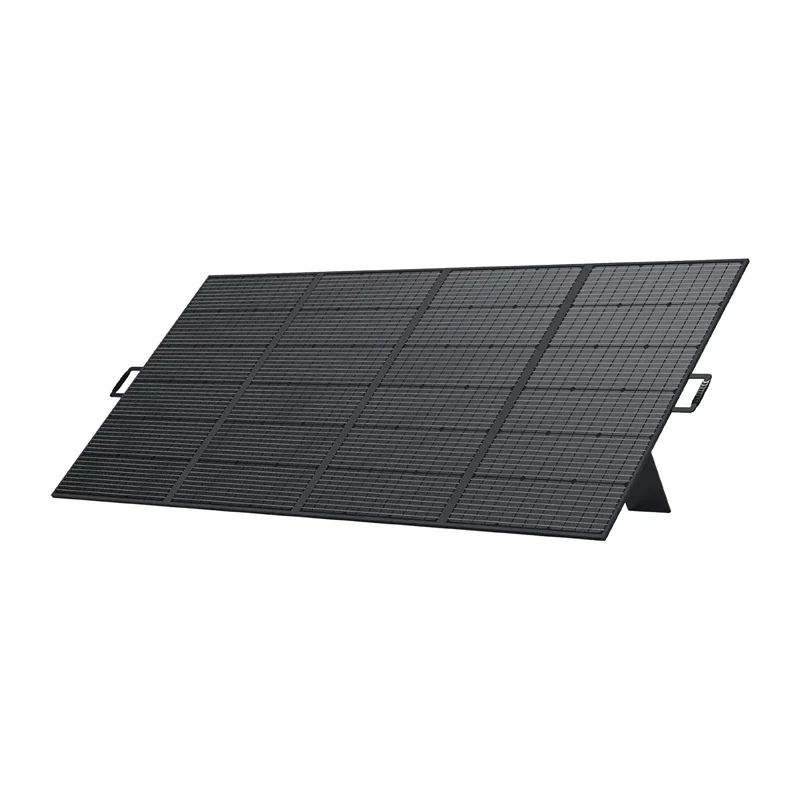 FOSSIBOT SP420 420W nešiojamas saulės skydelis (juodas)