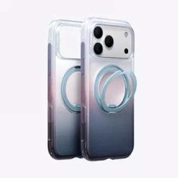 TORRAS Winter Ostand O3 Air dėklas, skirtas iPhone 17 Pro su MagSafe (Dusk Haze)