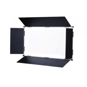 SWIT LA-HE90 Barn Door, skirtas PL-E90 LED paneliniam šviestuvui - juoda