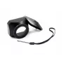 JJC Vented Screw-On Lens Hood for 30mm Filter Thread - Black