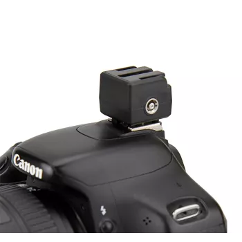 JJC karštosios bato jungties adapteris Sony Alpha į standartinį ISO 518 su PC sinchronizacijos prievadu
