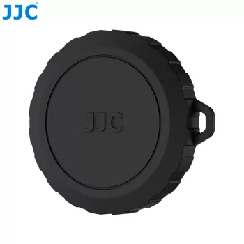 JJC objektyvo dangtelis, skirtas DJI Osmo Action 5 Pro / 4 / 3 (DOA5S) - juodas silikonas