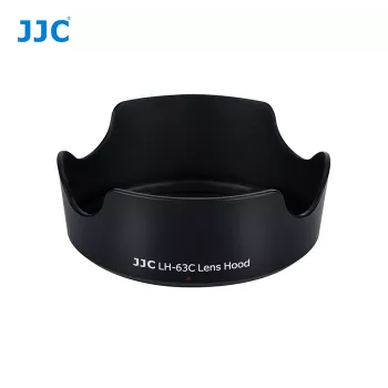 JJC objektyvo gaubtas, skirtas Canon EW-63C - žiedlapio tipo, juodas