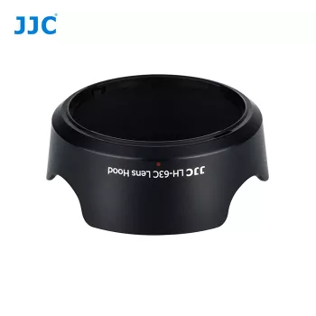 JJC objektyvo gaubtas, skirtas Canon EW-63C - žiedlapio tipo, juodas