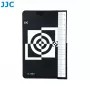 JJC 2-in-1 pilka kortelė + fokusavimo kalibravimo diagrama automatiniam fokusavimui reguliuoti