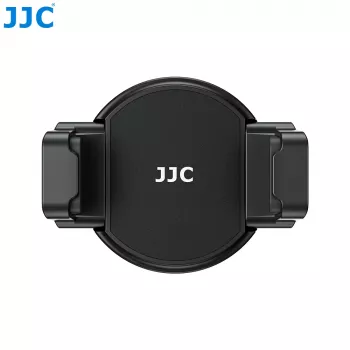 JJC MS-SPC1 Juodas magnetinis telefono laikiklis su 1/4 inch sriegiu ir 2 šalto bato tvirtinimais, skirtas iPhone MagSafe