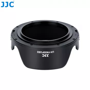 JJC LH-YN50F18II Tulip Lens Hood, skirtas Yongnuo YN 50mm f/1.8 II objektyvui - juoda