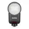 Godox V1 Mid C apvalios galvos blykstė, skirta Canon