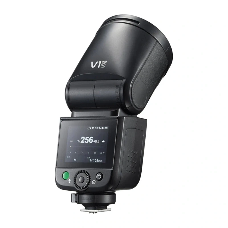 Godox V1 Mid N apvalios galvos blykstė Nikon