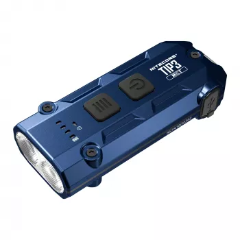 Nitecore TIP3 raktų pakabuko žibintuvėlis, mėlynas, 720 liumenų