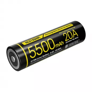 Nitecore 21700 Li-ion Akumuliatorius 5500mAh 20A 3.6V Button Top