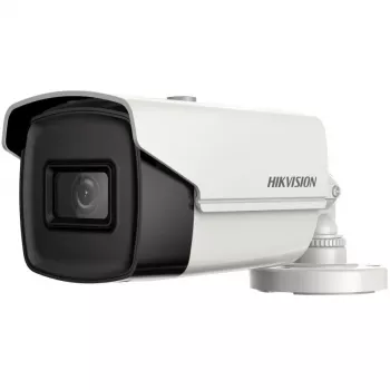 Hikvision DS-2CE16U1T-IT3F 8MP IR fiksuota kulka kamera, 2,8 mm objektyvas, balta