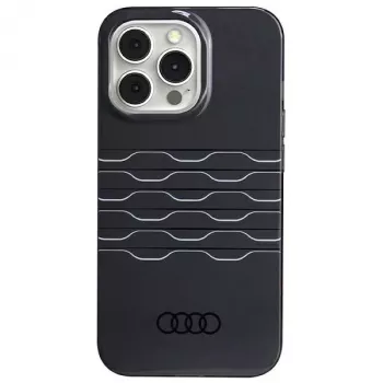 Audi IML MagSafe dėklas, skirtas iPhone 13 Pro / 13 6.1, juodas, kietas dėklas