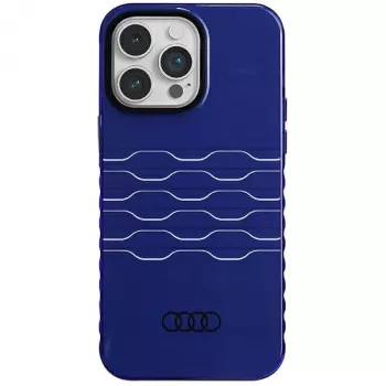 Audi IML MagSafe dėklas, skirtas iPhone 14 Pro Max 6,7 inch tamsiai mėlynas, kietas dėklas