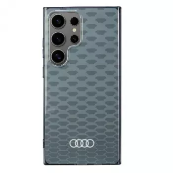 Audi IML Stitching Pattern MagSafe Case, skirtas Samsung Galaxy S24 Ultra, pilka