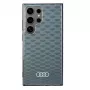 Audi IML Stitching Pattern MagSafe Case, skirtas Samsung Galaxy S24 Ultra, pilka