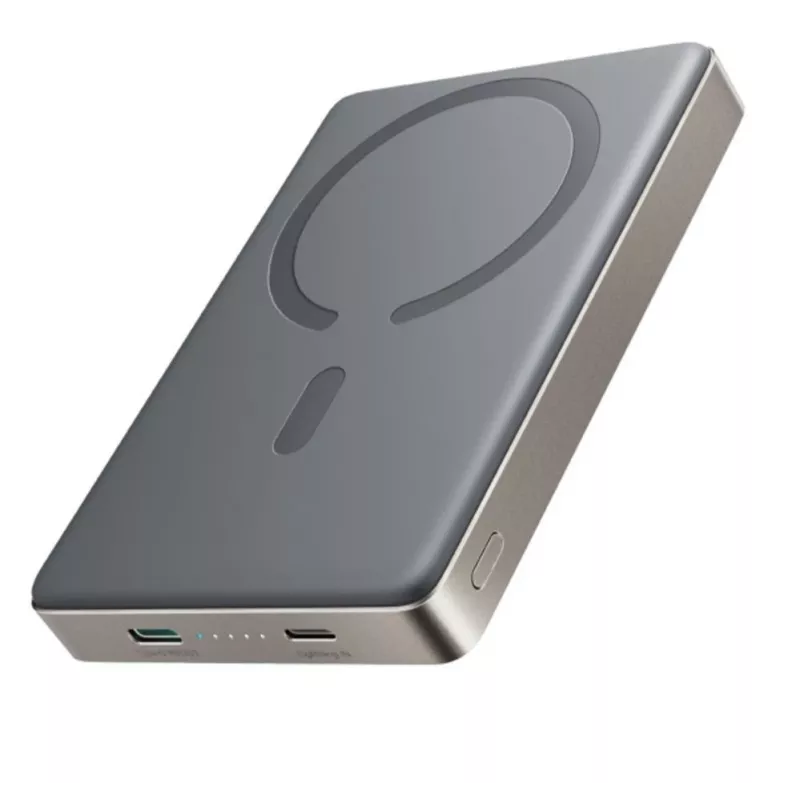 Powerbank Joyroom JR-PBM08 Pro 22.5W 10000mAh su belaidžiu įkrovimu 2x USB-C - Titanium