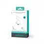 Joyroom S-IW007 3-in-1 magnetinis įkrovimo kabelis USB-A į Lightning/USB-C/Micro USB 1,2 m baltas