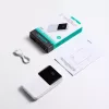 Joyroom JR-QP191 Star Series Mini 10000 mAh 22.5W Power Bank su skaitmeniniu ekranu, baltas