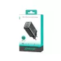 Joyroom JR-TG10 65W GaN sieninis įkroviklis 2x USB-C + USB-A su 100W USB-C į USB-C laidu 1,2m juodas