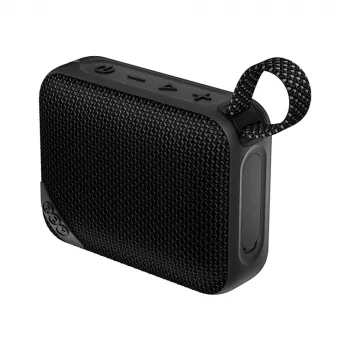 QCY SP2 Bluetooth Speaker IP67 su RGB apšvietimu ir stereo režimu - Juoda