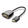 UGREEN HDMI į VGA keitiklis MM105, be garso, juodas