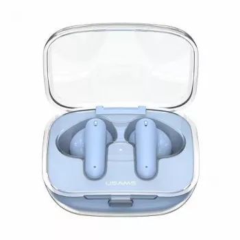 USAMS BEseries US-BE16 True Wireless Bluetooth 5.3 ausinės, mėlynos
