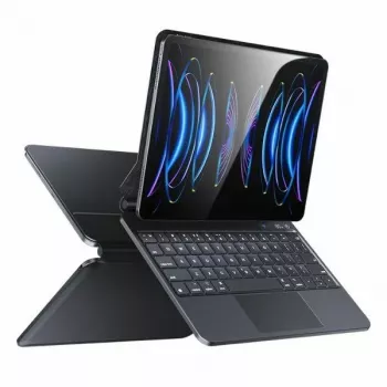 USAMS Protective Case with Keyboard for iPad Pro 12.9 (2018-2022) Black Miaoke Series IPP12MG01 (US-BH876)