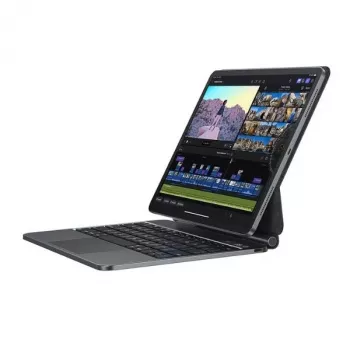 USAMS Protective Case with Keyboard for iPad Pro 12.9 (2018-2022) Black Miaoke Series IPP12MG01 (US-BH876)