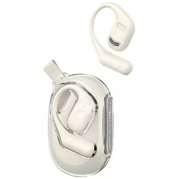 USAMS G26 Atviro tipo belaidės Bluetooth 5.3 ausinės Baltos BHUUG02