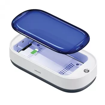USAMS UV-C sterilizatorius su belaidžiu įkrovikliu 15W baltas ZB151XDH01 (US-ZB151)