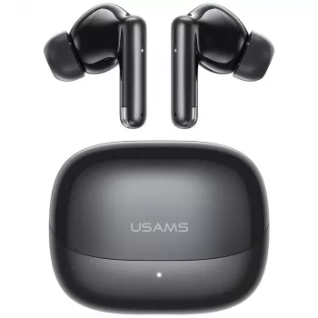 USAMS IF27 True Wireless Bluetooth Ausinės su ENC, IPX4, 30h Baterija, Balta