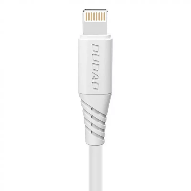 Dudao L2L USB-A į Lightning laidas 1m baltas