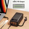 VEGER Powerbank Tank Boost PD QC3.0 5A 130W 56000 mAh Juoda W5001C